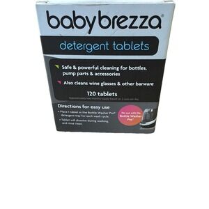 Baby Brezza Detergent Tablets 120 Count 2 Month Supply NEW!